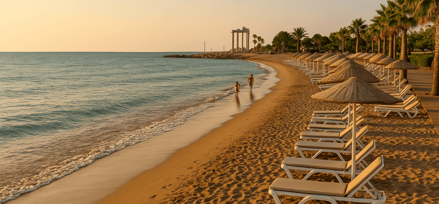 Care sunt hotelurile din Side cu plajă cu nisip fin și intrare lină în mare