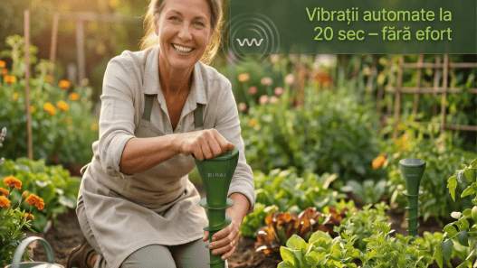 aparat anti cartite solar instalare usoara gradina protectie gazon fara chimicale